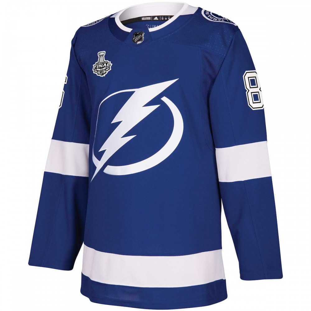 Nikita Kucherov Tampa Bay Lightning adidas 2021 Stanley Cup Final Bound Authentic Patch Player Jersey - Blue-Pro Kit Vault | Brand New 26/27 Sports Jerseys